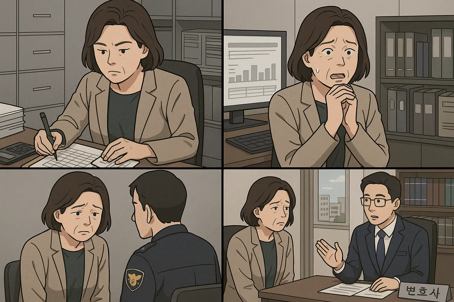 사문서위조 의뢰인 사건 경위 내용 정리