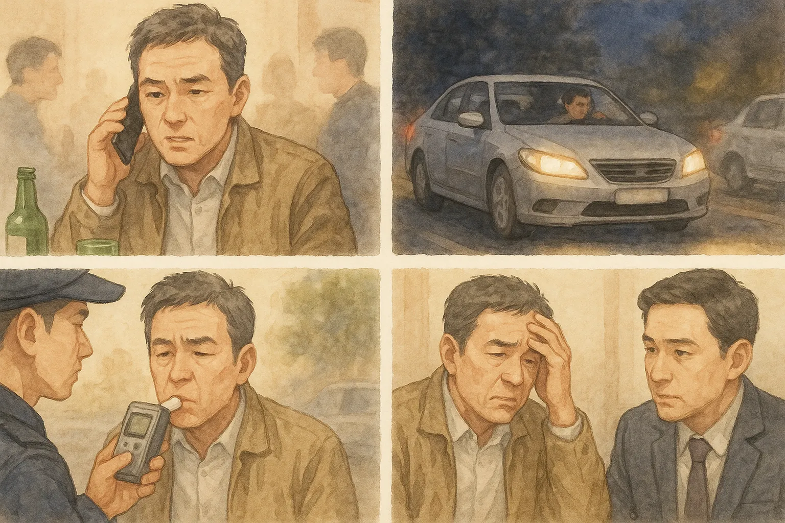 음주운전상담 재범 의뢰인 사건 경위