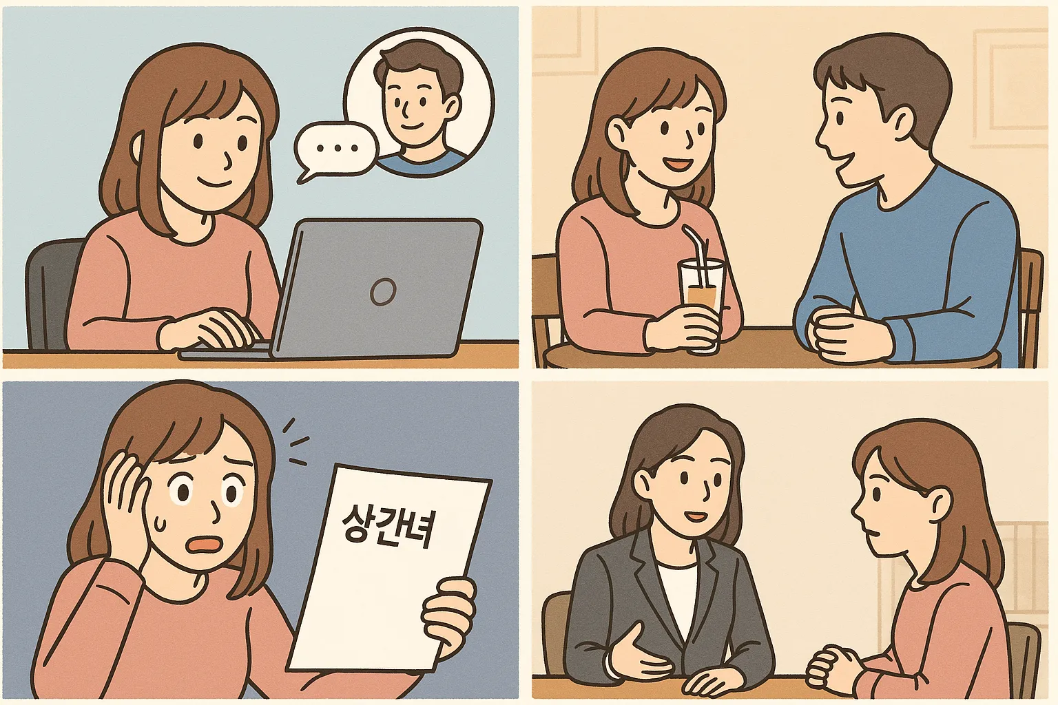 대륜 상간녀위자료소송 의뢰인 사건 경위