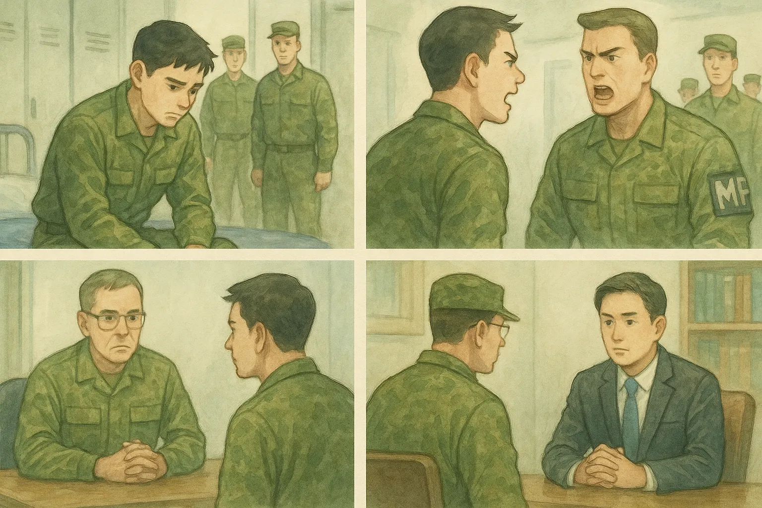 군형사변호사 사건 경위 업무 사례