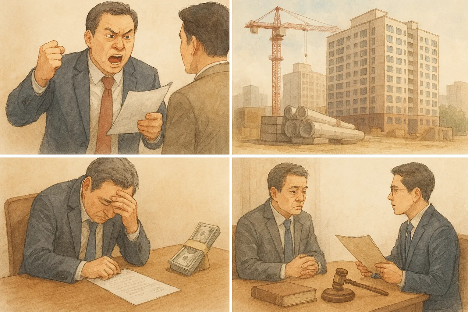기업전문변호사 공동주택 신축사업 용역비 청구 피고