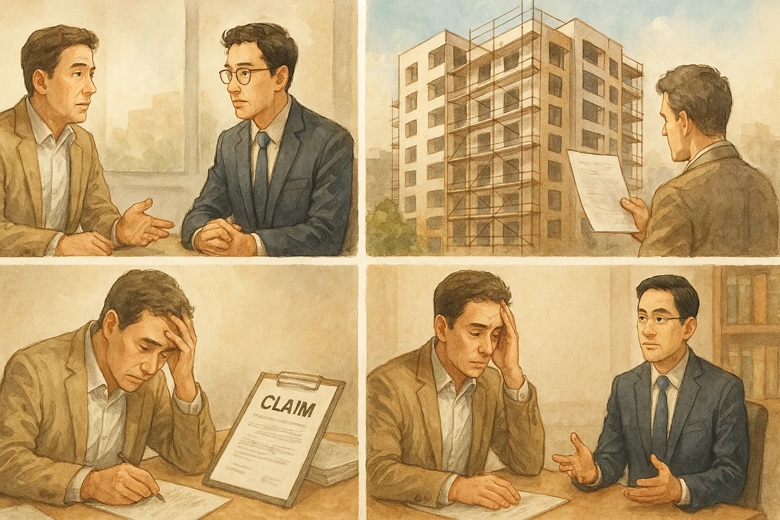 건설전문변호사 용역비 청구 피고 사건 경위