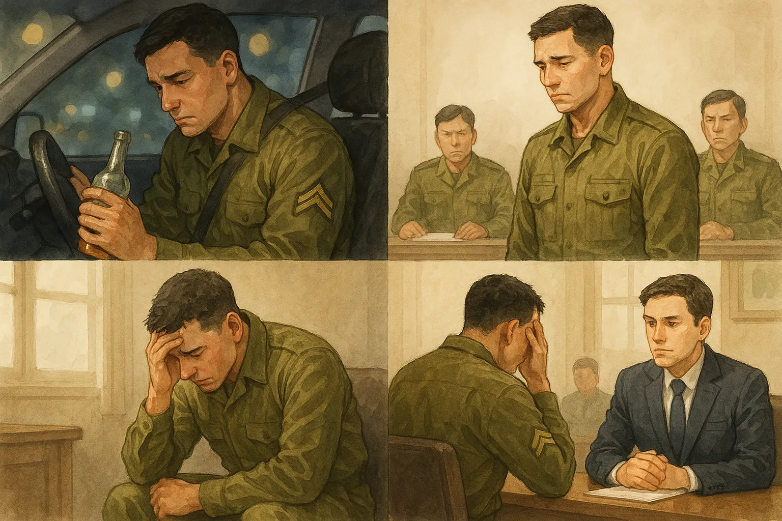 군징계항고 음주운전 강등 처분 항고 의뢰인