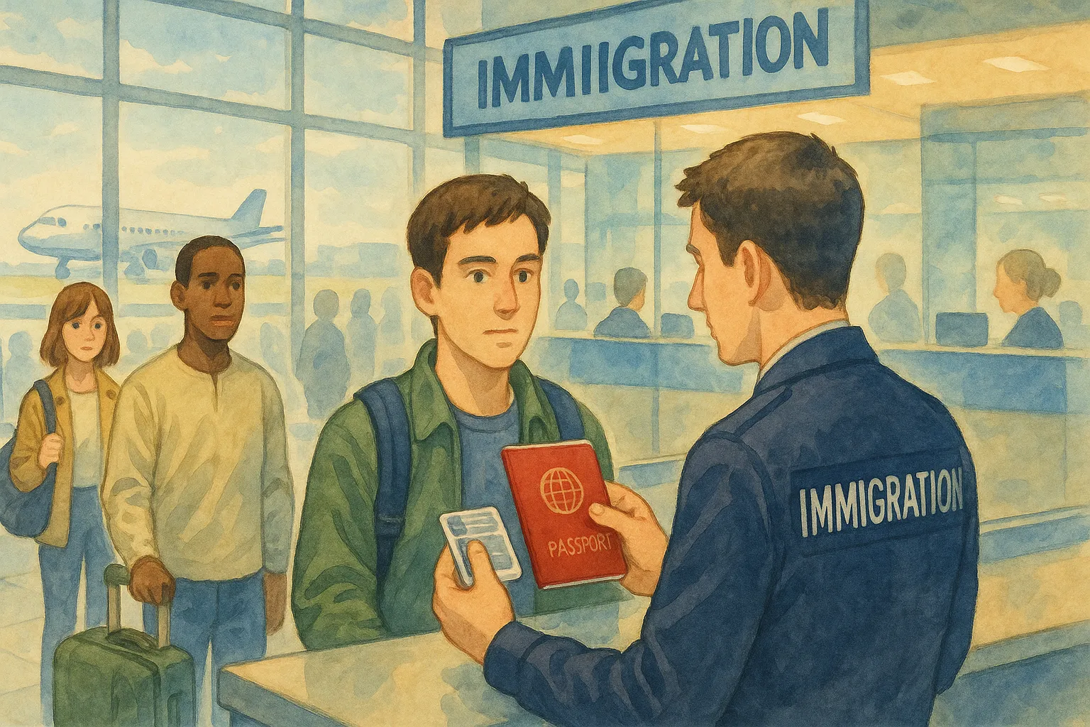 출입국관리법위반처벌 받는 경우 예시