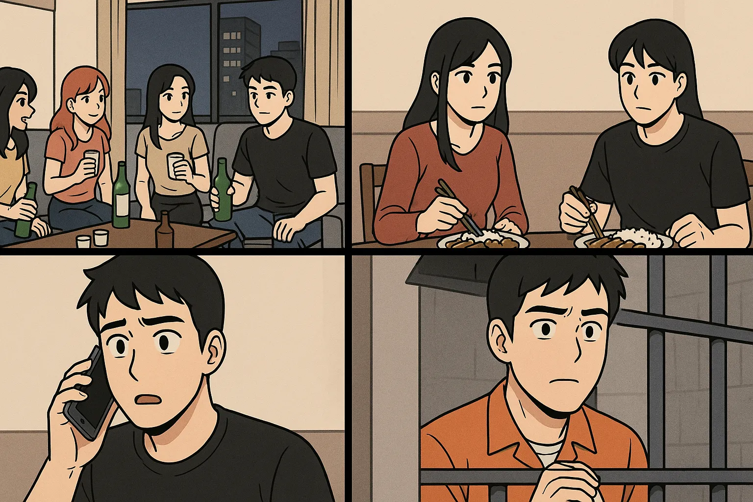 아청법구속 | 사건 내용