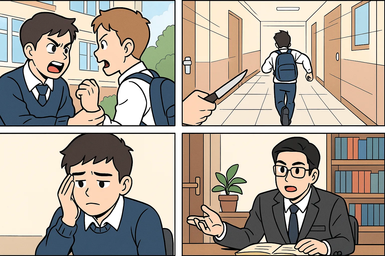 중학교학교폭력처분 | 사건 내용