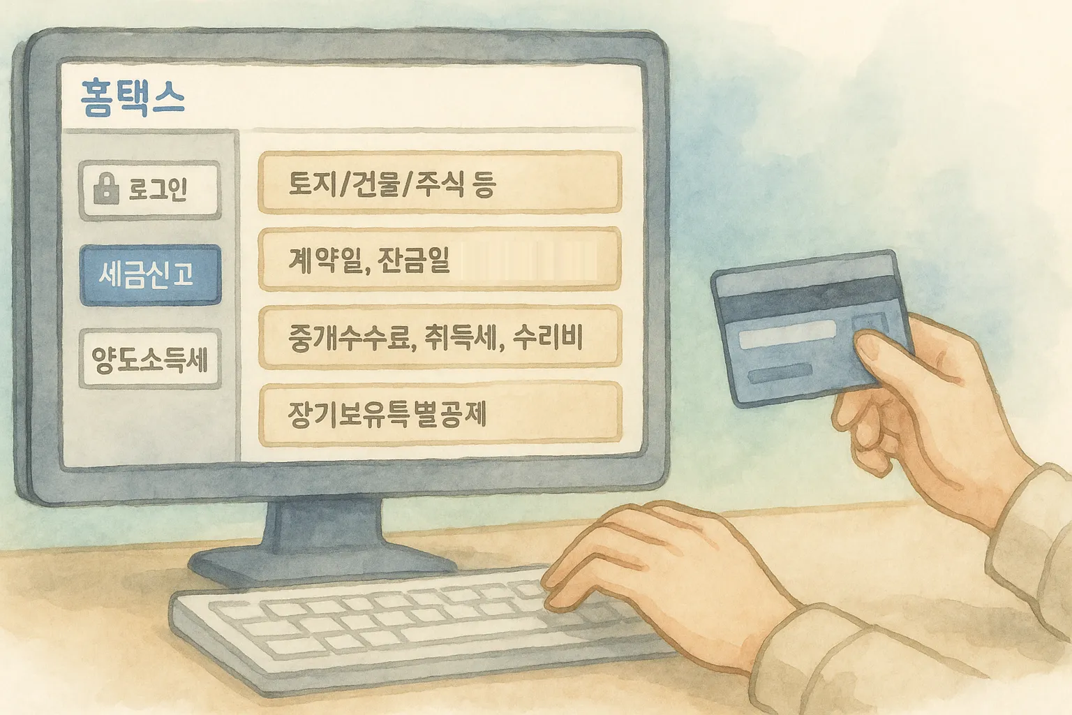 양도세신고서류 | 양도소득세 신고 방법