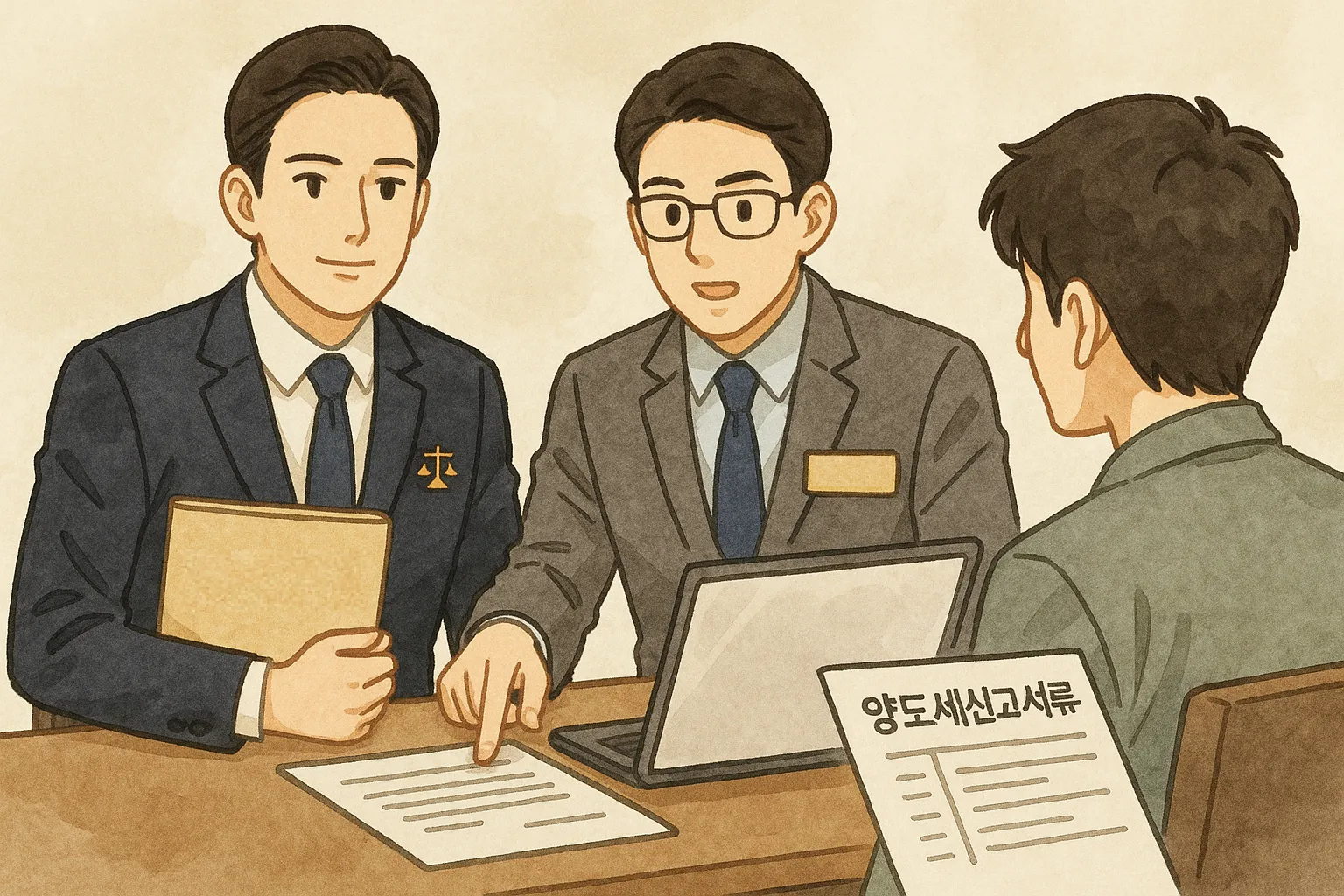 양도세신고서류 조세전문변호사 조력 사항