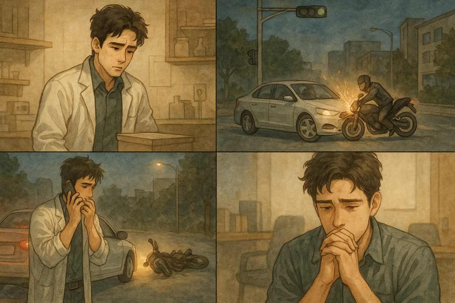 교통사고법률사무소 비보호좌회전 교통사고 사망 사건 경위