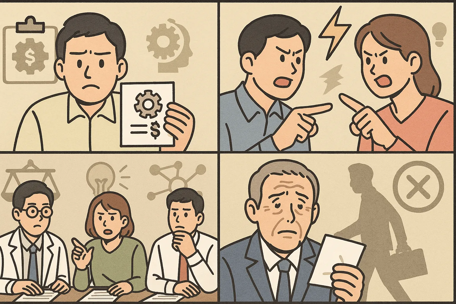 직무발명보상 분쟁 유형