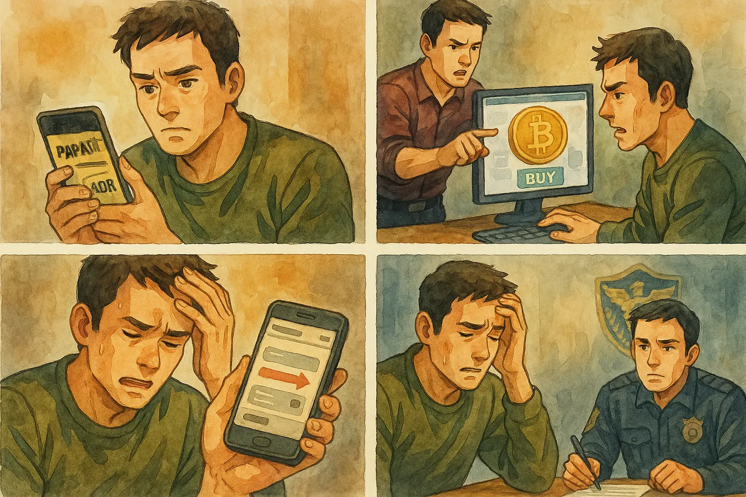 통신사기피해환급법위반 | 사건의 발단