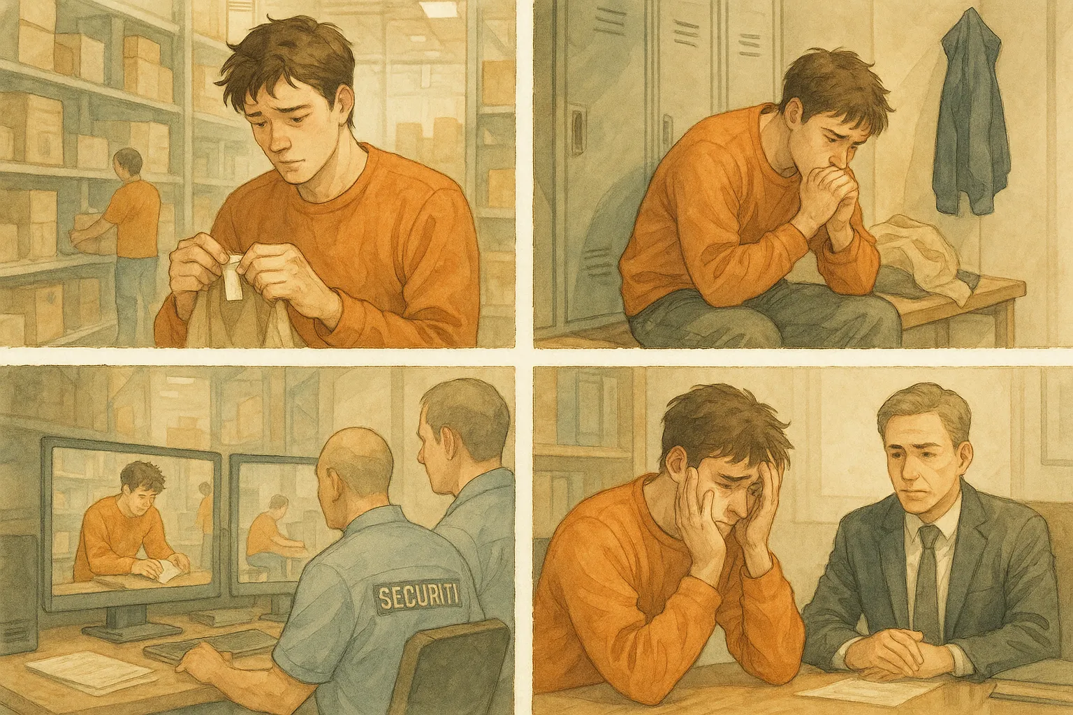 절도죄 상담 의뢰인 사건 경위