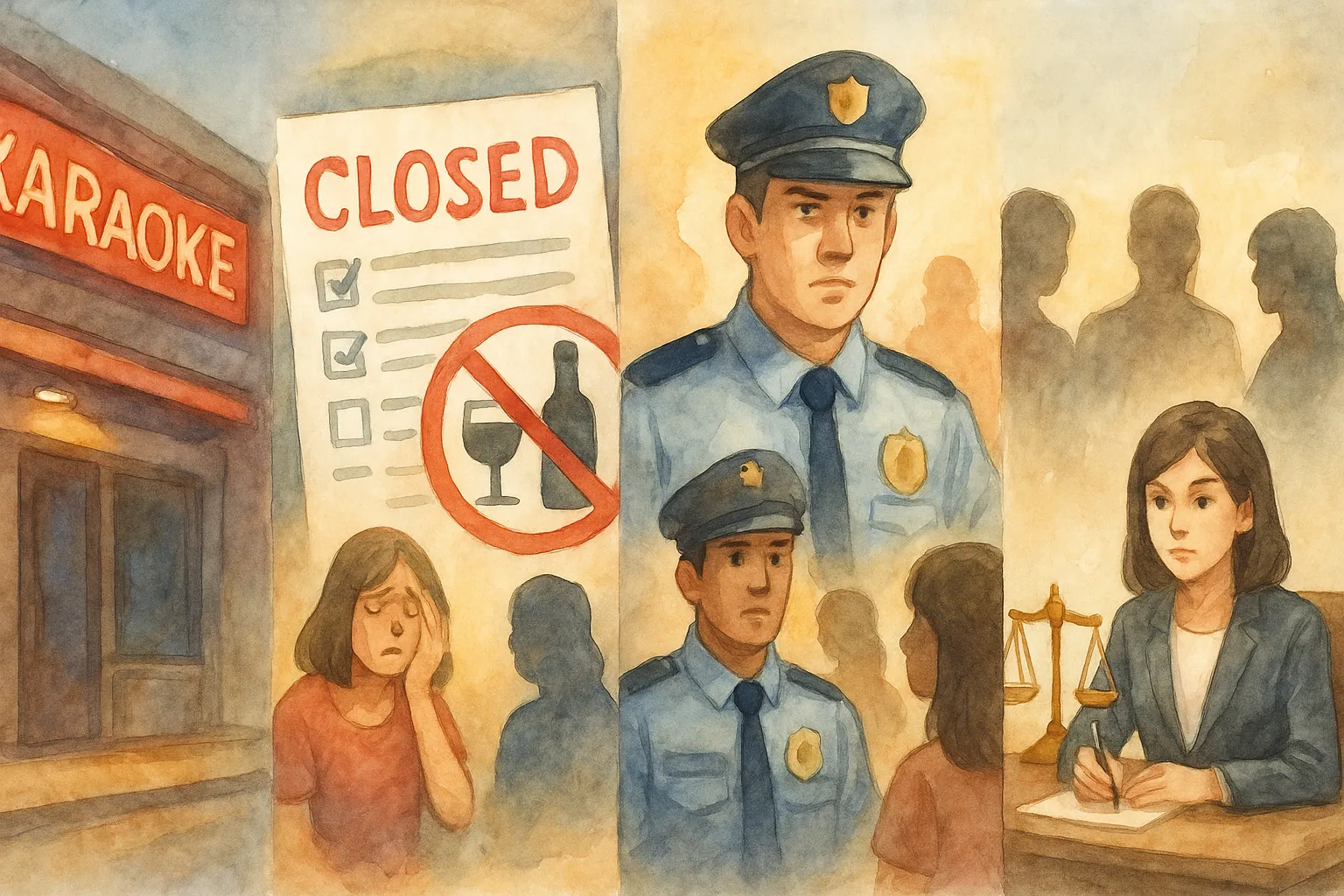 노래방영업정지에 대한 법원의 시각