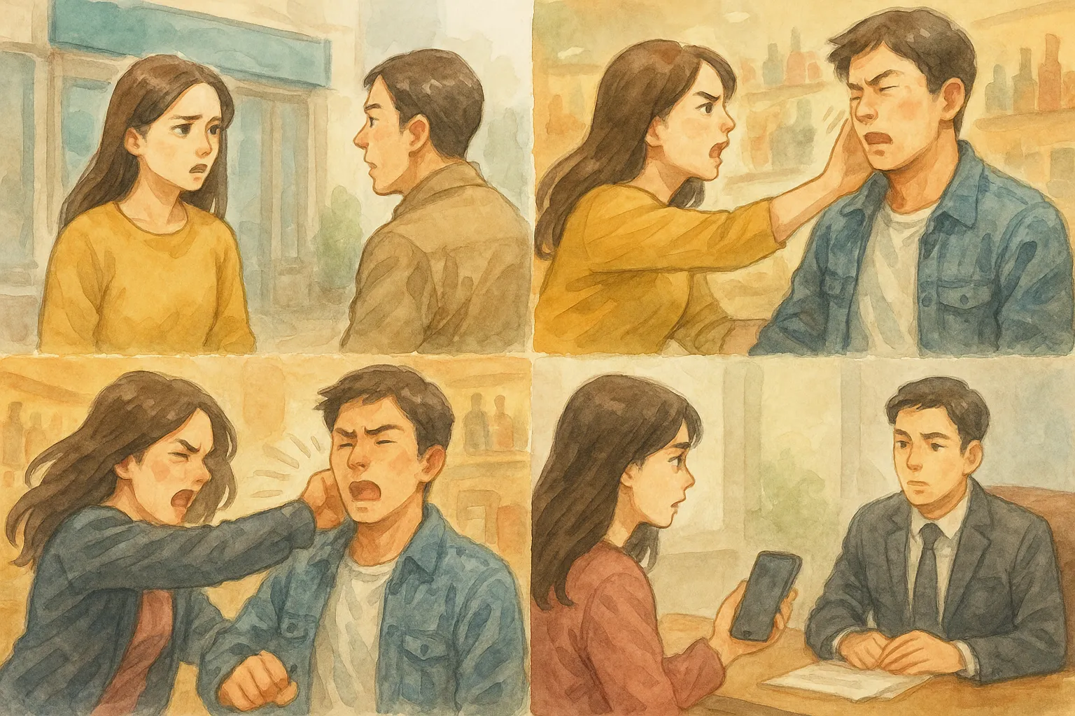 폭행죄형량 사건 내용