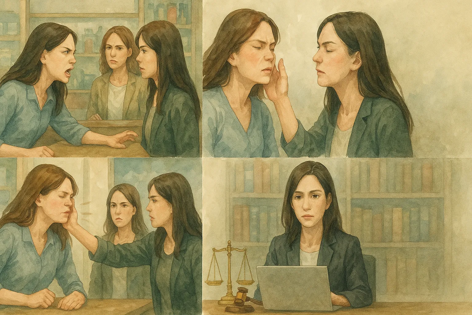 폭행합의서 작성 요청한 의뢰인