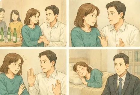 준강간형량 적용이 문제 된 사건의 경위