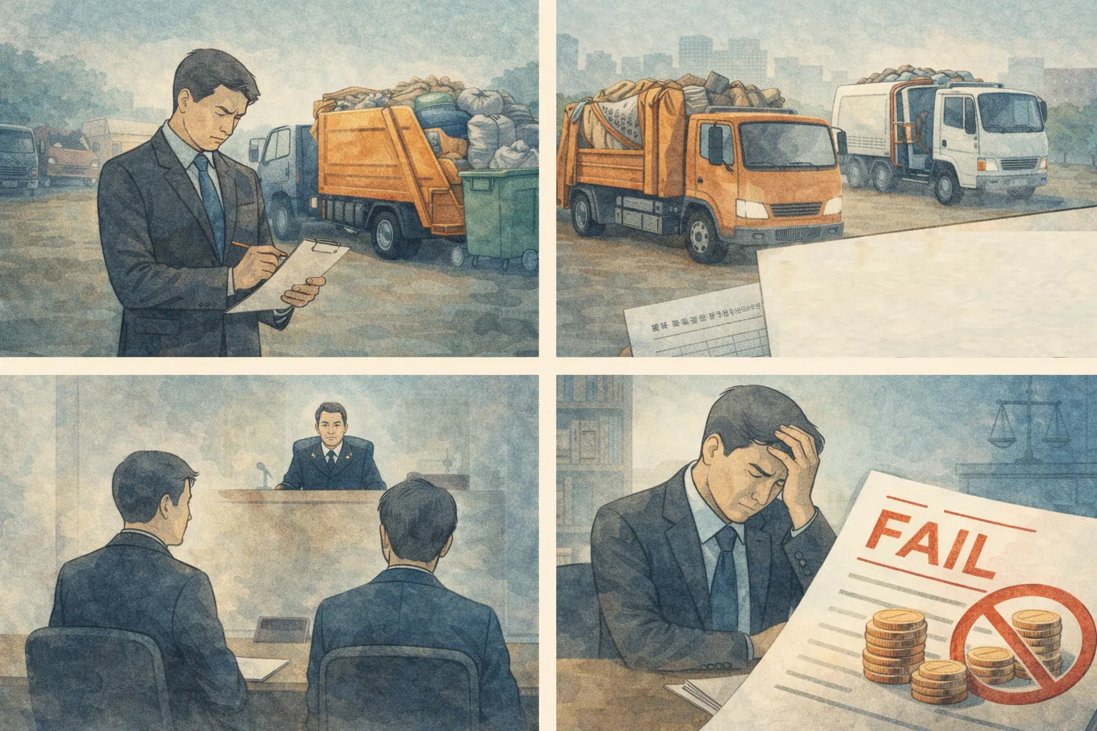 폐기물처리법 사건 개요