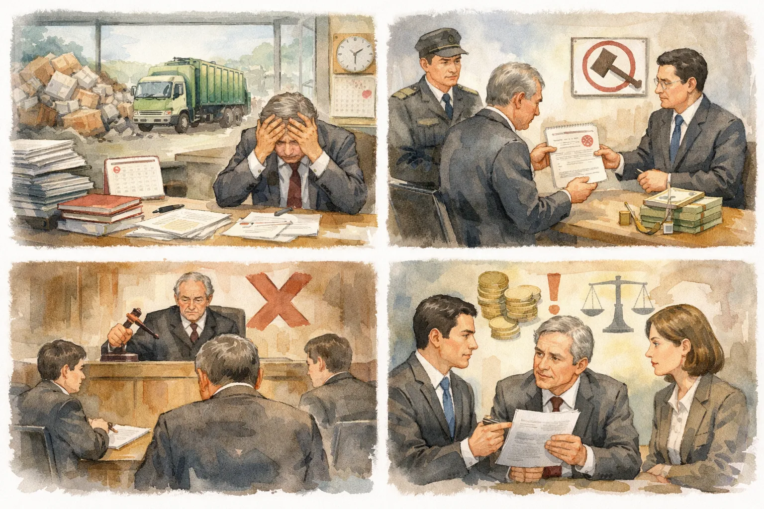 영업정지과징금 사건 개요