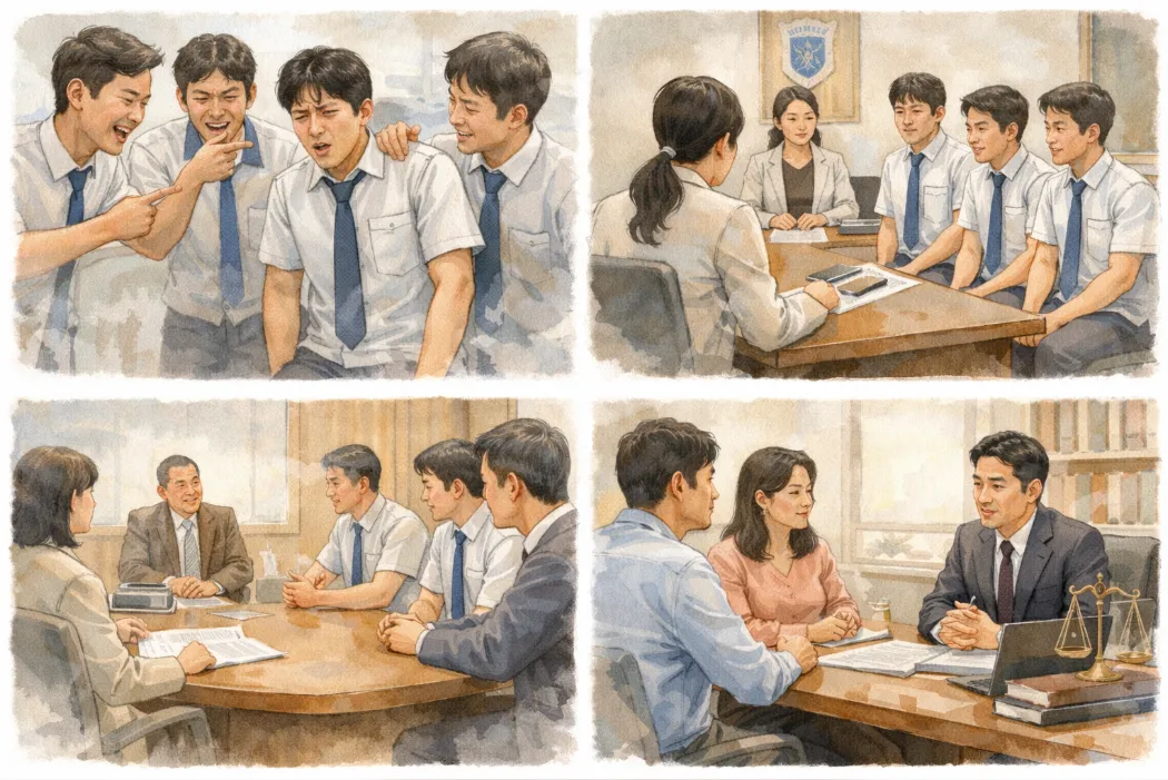 청소년학교폭력 방어 사례 사건 경위