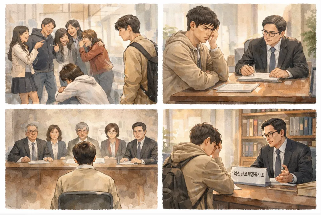 부산학교폭력변호사 업무 사례 내용 정리