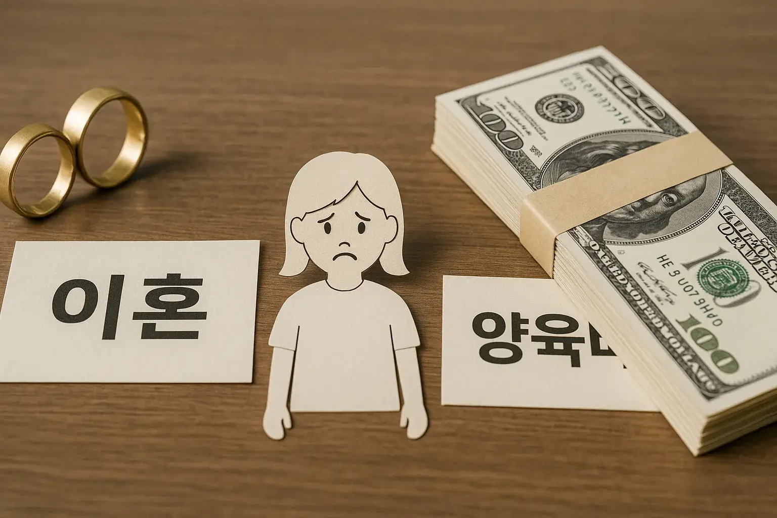 이혼양육비 산정 기준 최소금액 법률정보