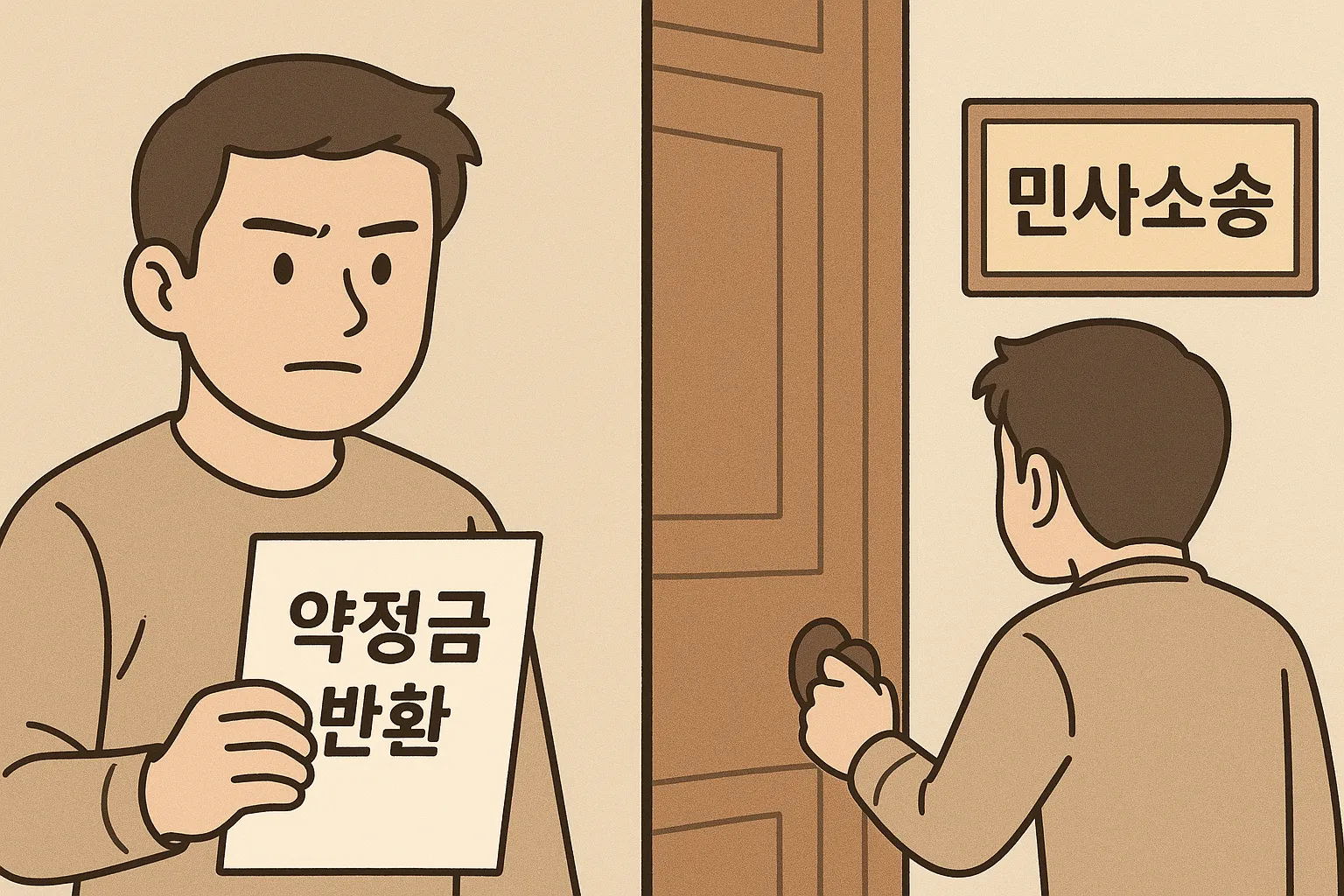 민사소송변호사 약정금 반환 소송 진행