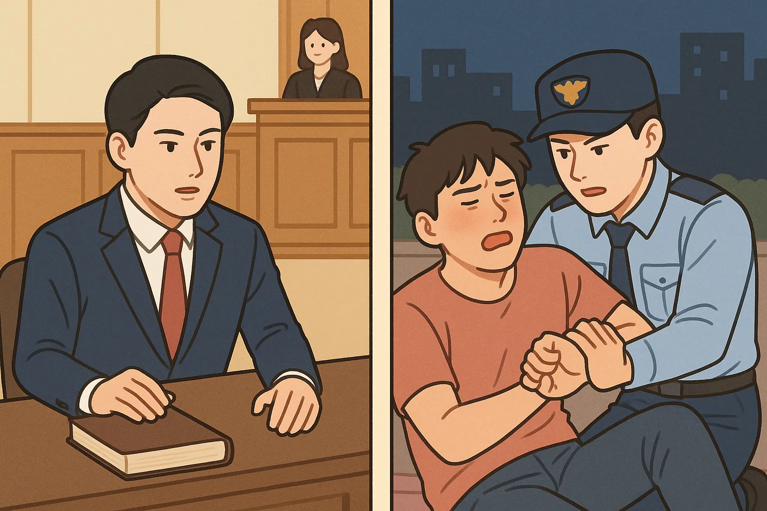 공무집행방해변호사 조력 결과 벌금형 판결