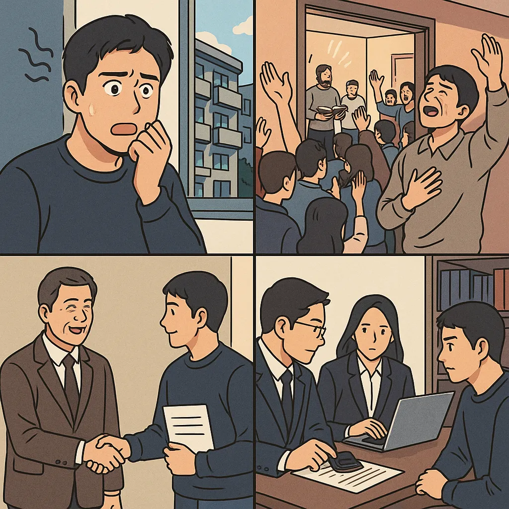 부동산계약금반환 도움 요청하신 의뢰인