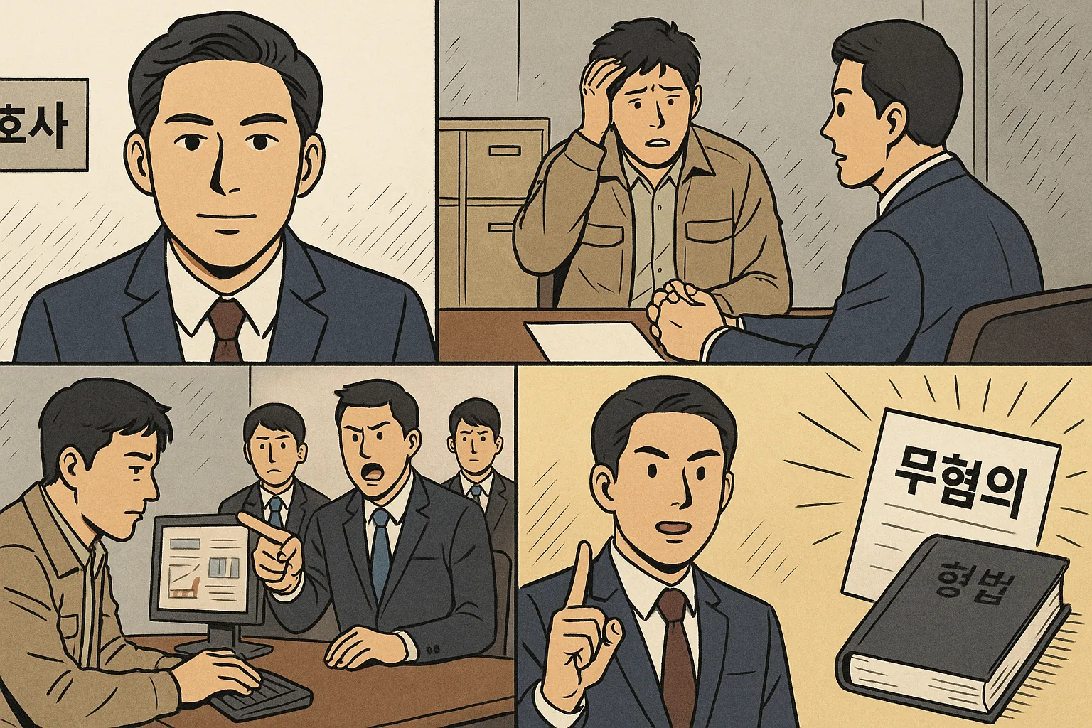 춘천사기죄변호사 찾아오신 의뢰인