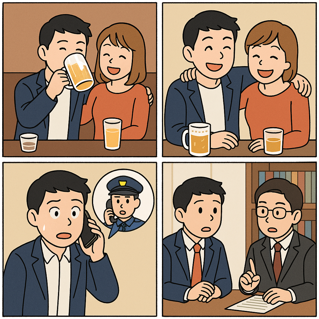성추행 혐의 받은 의뢰인