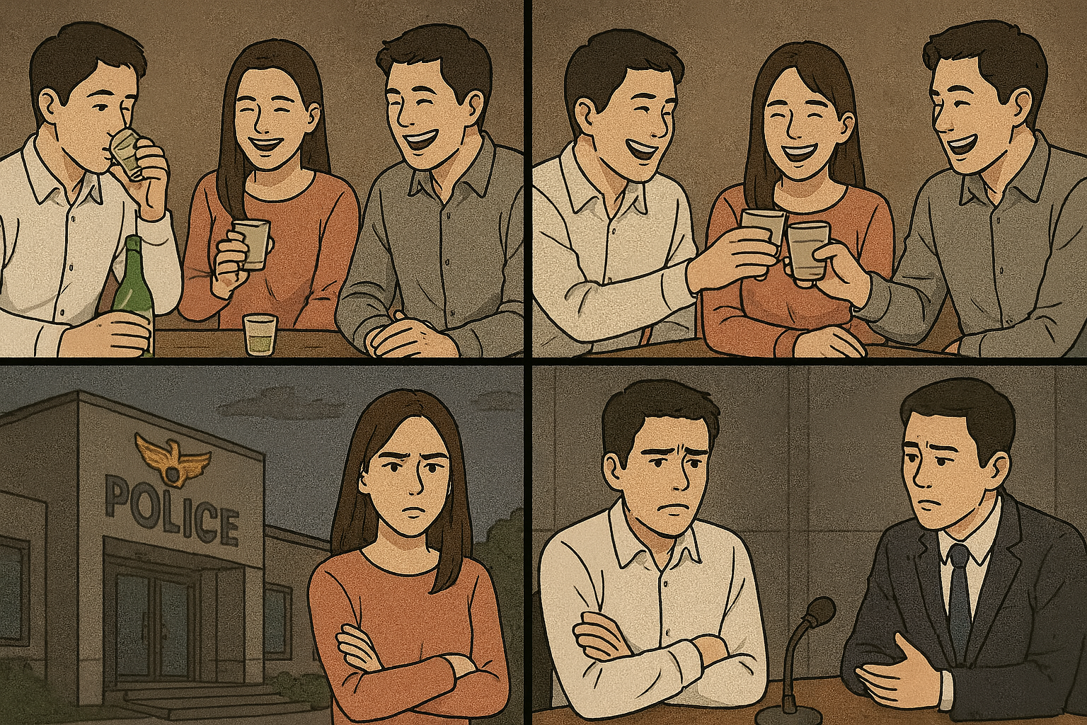 준강간전문변호사가 살핀 사건 경위