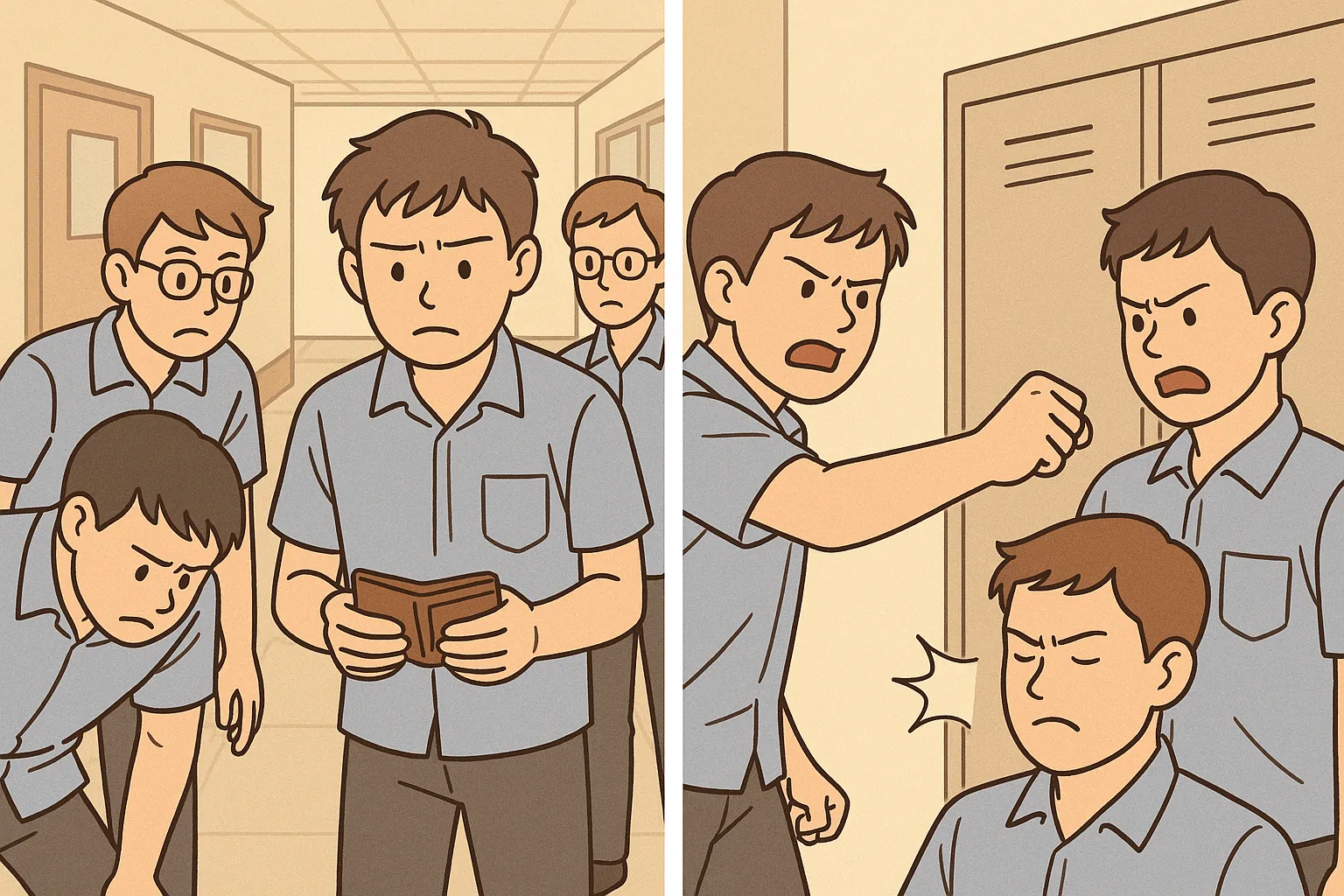청소년재판 의뢰인 사건 경위 확인