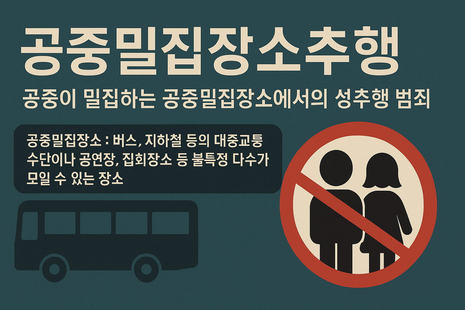 공중밀집장소추행 | 개념