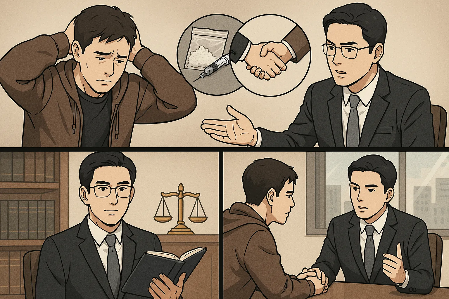 부산마약전문변호사를 찾아오신 의뢰인