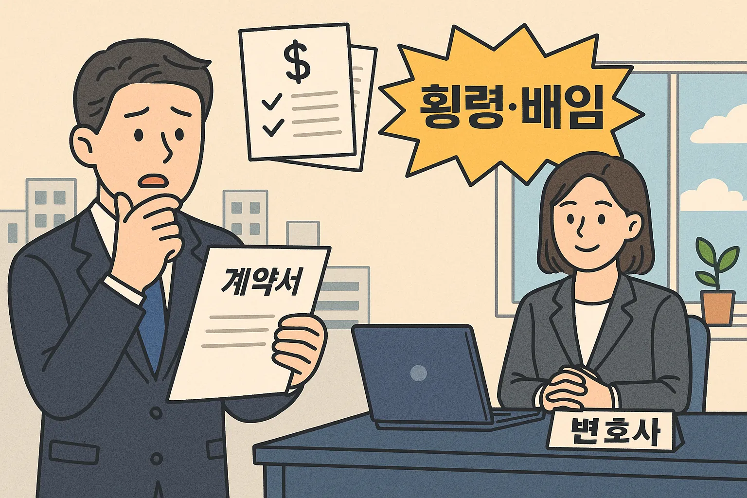 여의도변호사에게 도움 요청하신 의뢰인