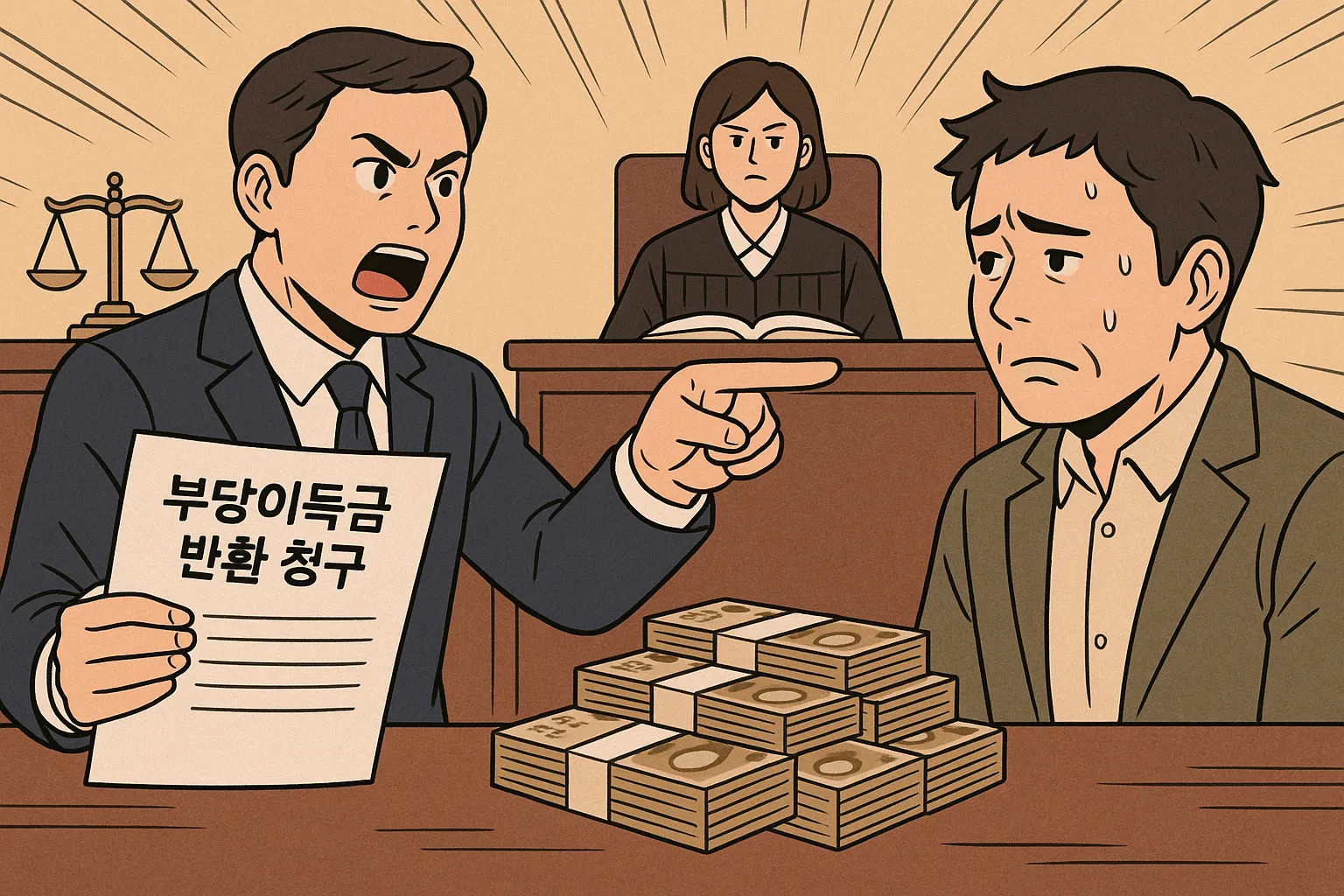 부당이득금반환청구소송 요청하신 의뢰인
