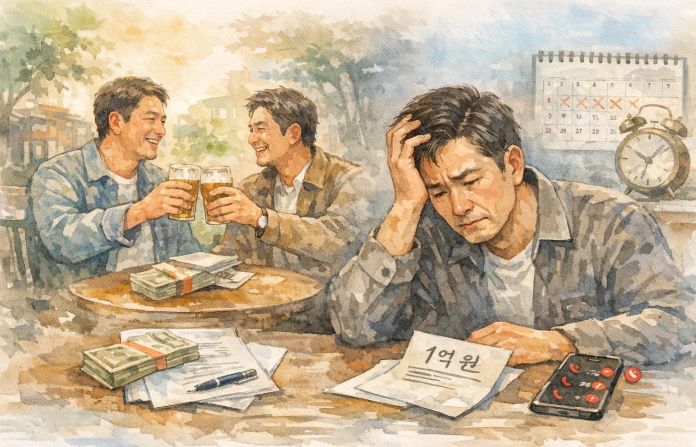 대여금민사소송을 의뢰하신 의뢰인 사례