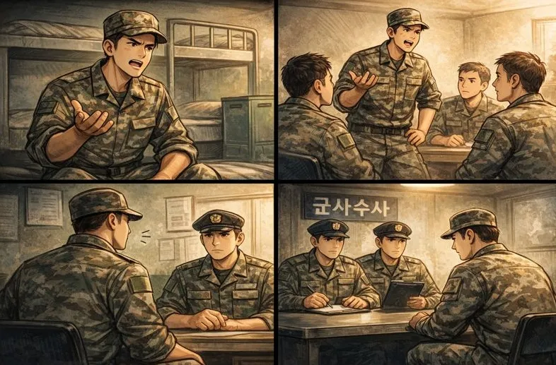 상관명예훼손 군형사처벌 명예훼손성립요건 공연성판단 허위사실여부