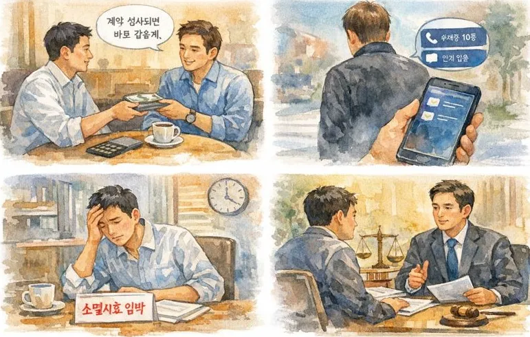 일산대여금변호사를 찾아주신 의뢰인 사례