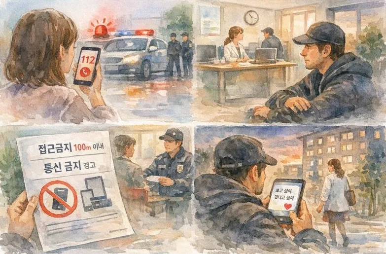 스토킹사건 연루된 의뢰인 사건 경위