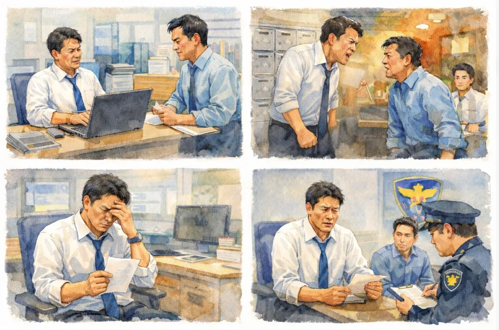 폭행고소