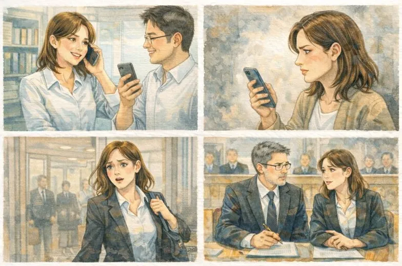 상간소송피고