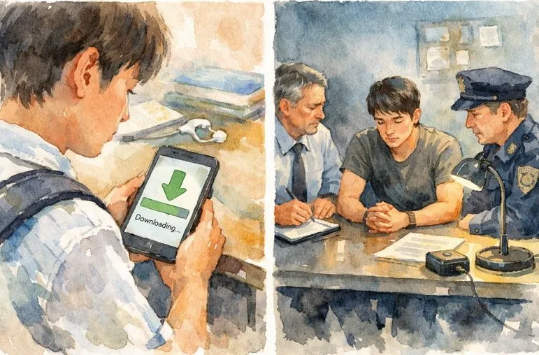 아동성착취물소지 | 사건 내용