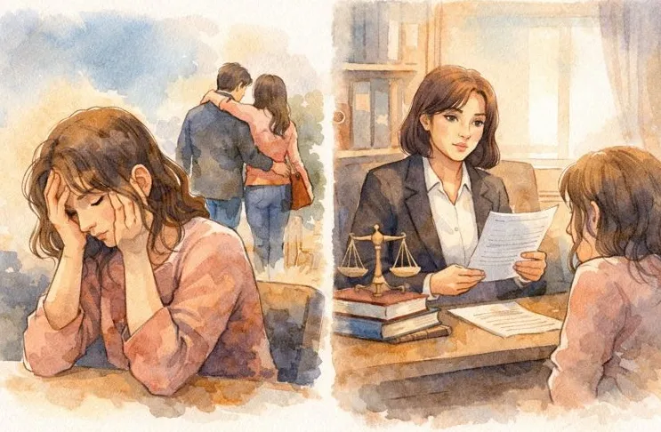 불륜위자료 | 사건의 경위