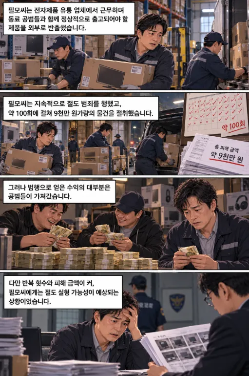 절도죄합의금 지급하여 상습절도에도 집행유예된 사연