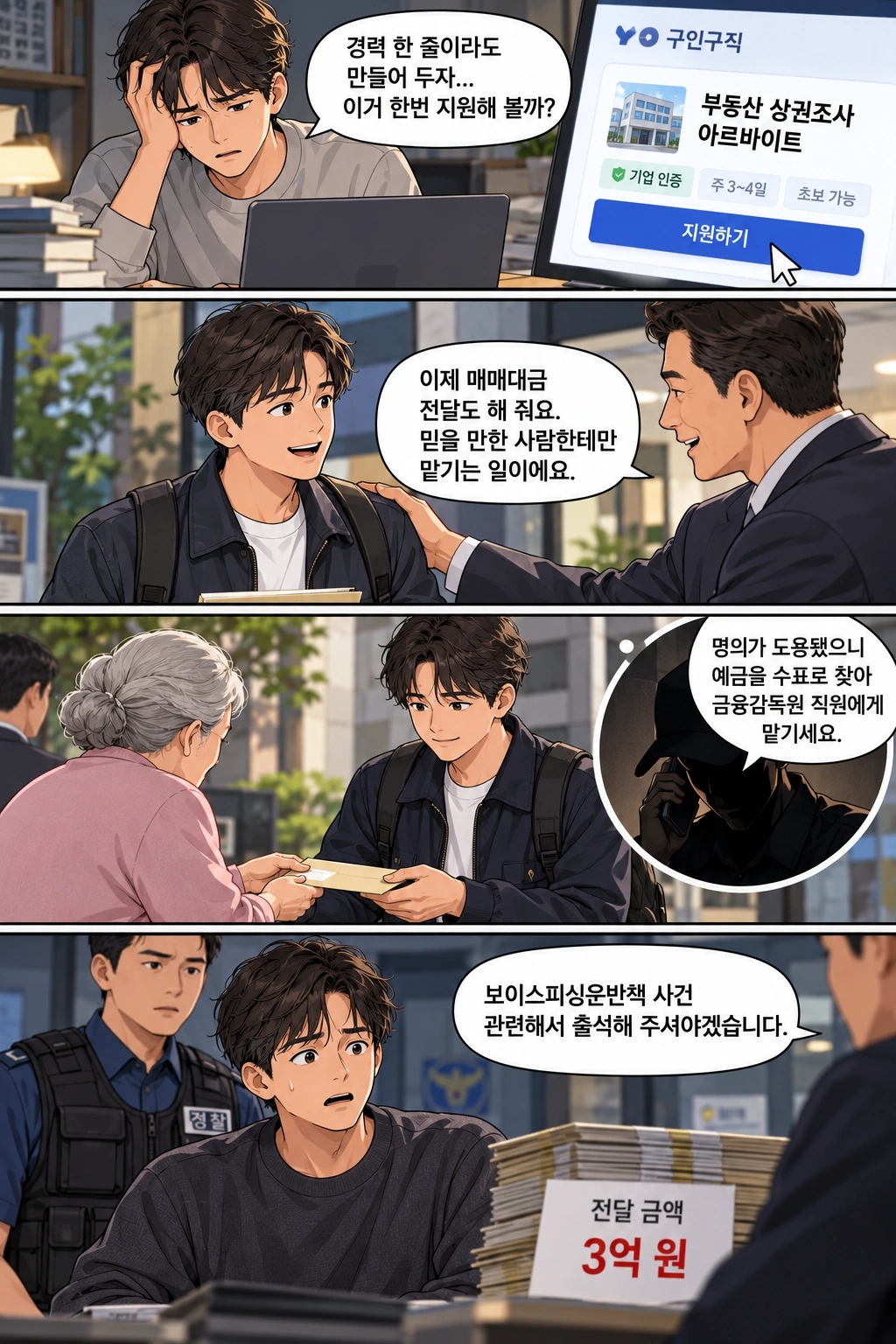 보이스피싱운반책이 된 의뢰인