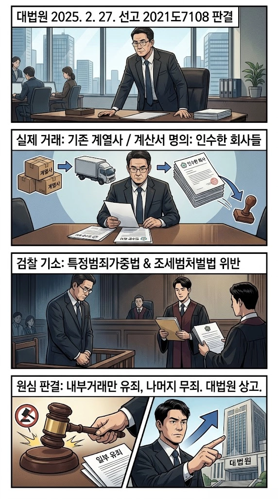 허위세금계산서처벌 기준을 설명하는 이미지