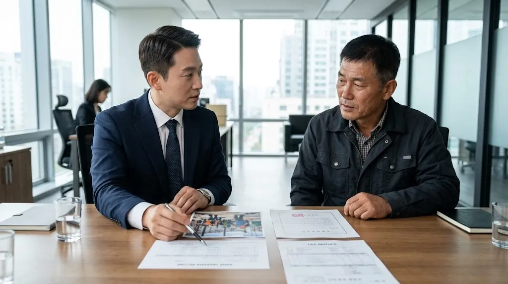 고양변호사추천을 통해 공사대금 청구 대응 방법을 살펴보는 모습