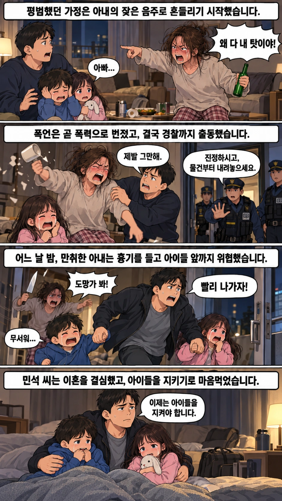 정서적아동학대신고를 결심한 의뢰인