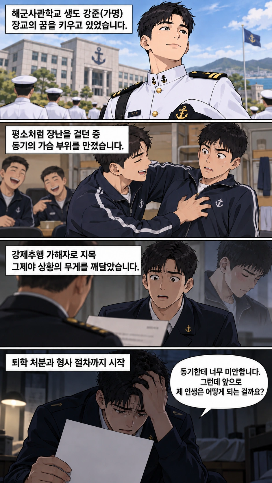 군대동성성추행 가해자가 된 의뢰인